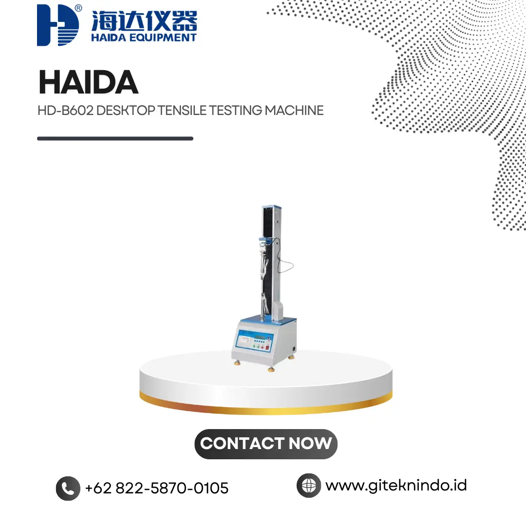 Desktop Tensile Testing Machine untuk Uji Tarik | Haida HD-B602
