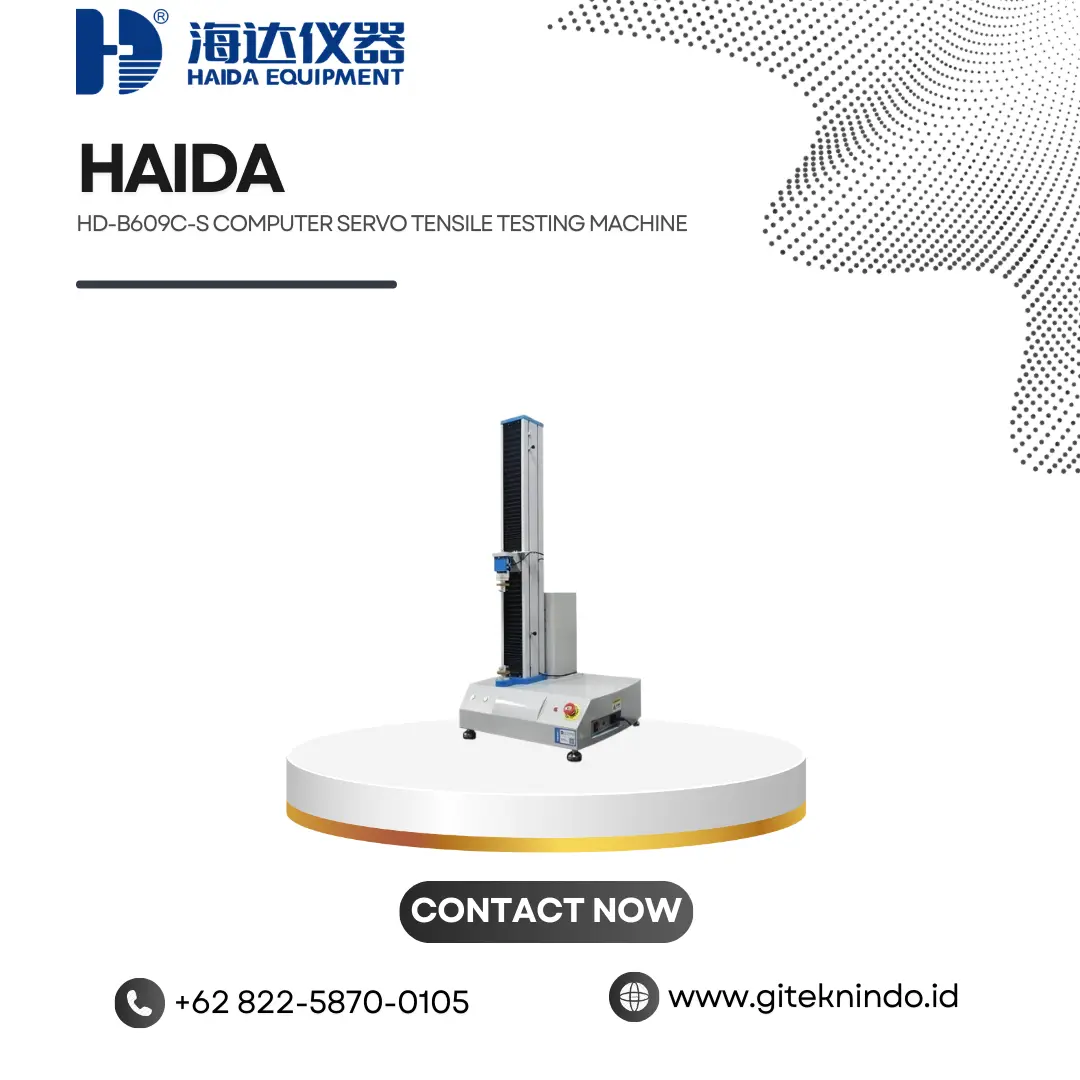 Servo Tensile Testing Machine untuk Uji Material | Haida HD-B609C-S
