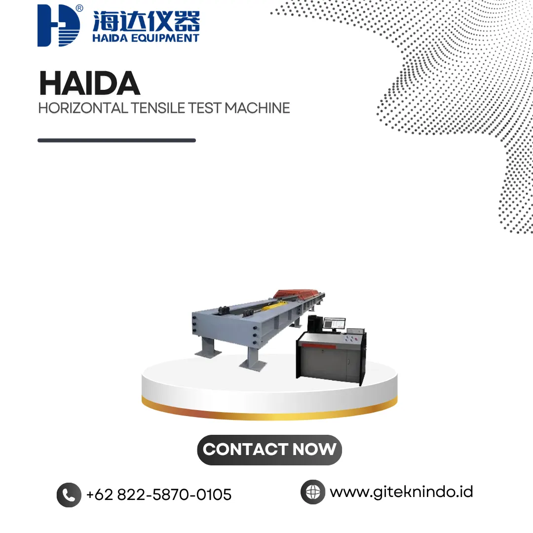 Horizontal Tensile Test Machine untuk Uji Tarik Mendatar | Haida