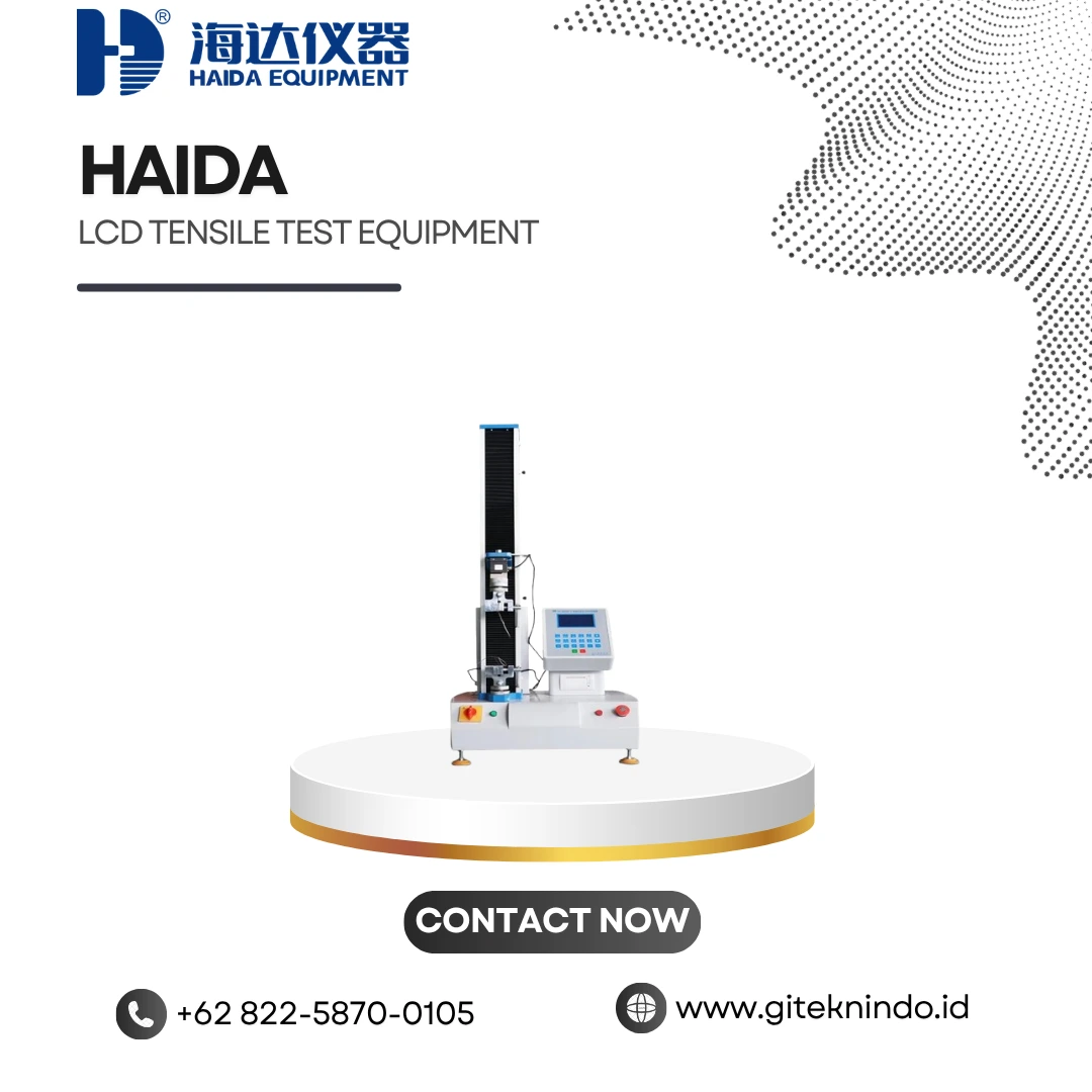 LCD Tensile Test Equipment untuk Uji Tarik Digital | Haida