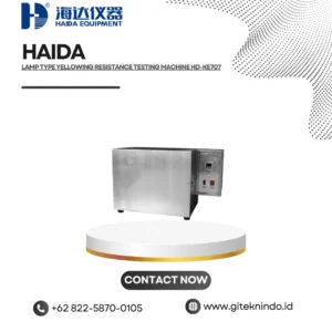 Yellowing Resistance Testing Machine untuk Uji Menguning Material | Haida HD-KE707