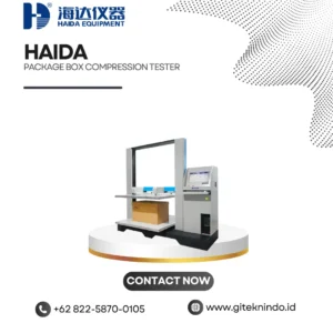Package Box Compression Tester untuk Uji Tekanan Kemasan | Haida