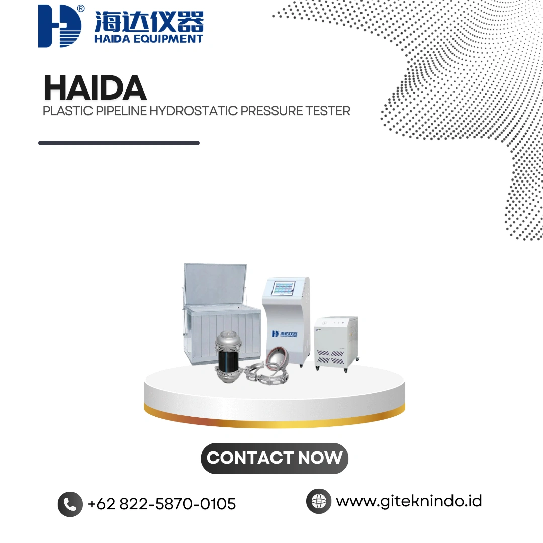 Hydrostatic Pressure Tester untuk Pipa Plastik | Haida