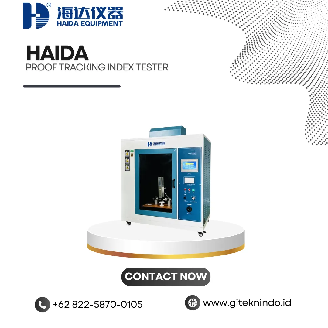 Proof Tracking Index Tester untuk Uji Kebocoran Arus | Haida