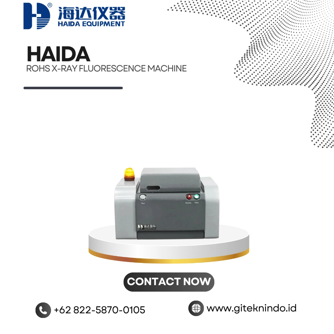 X-ray Fluorescence Machine untuk Uji Analisis RoHS | Haida