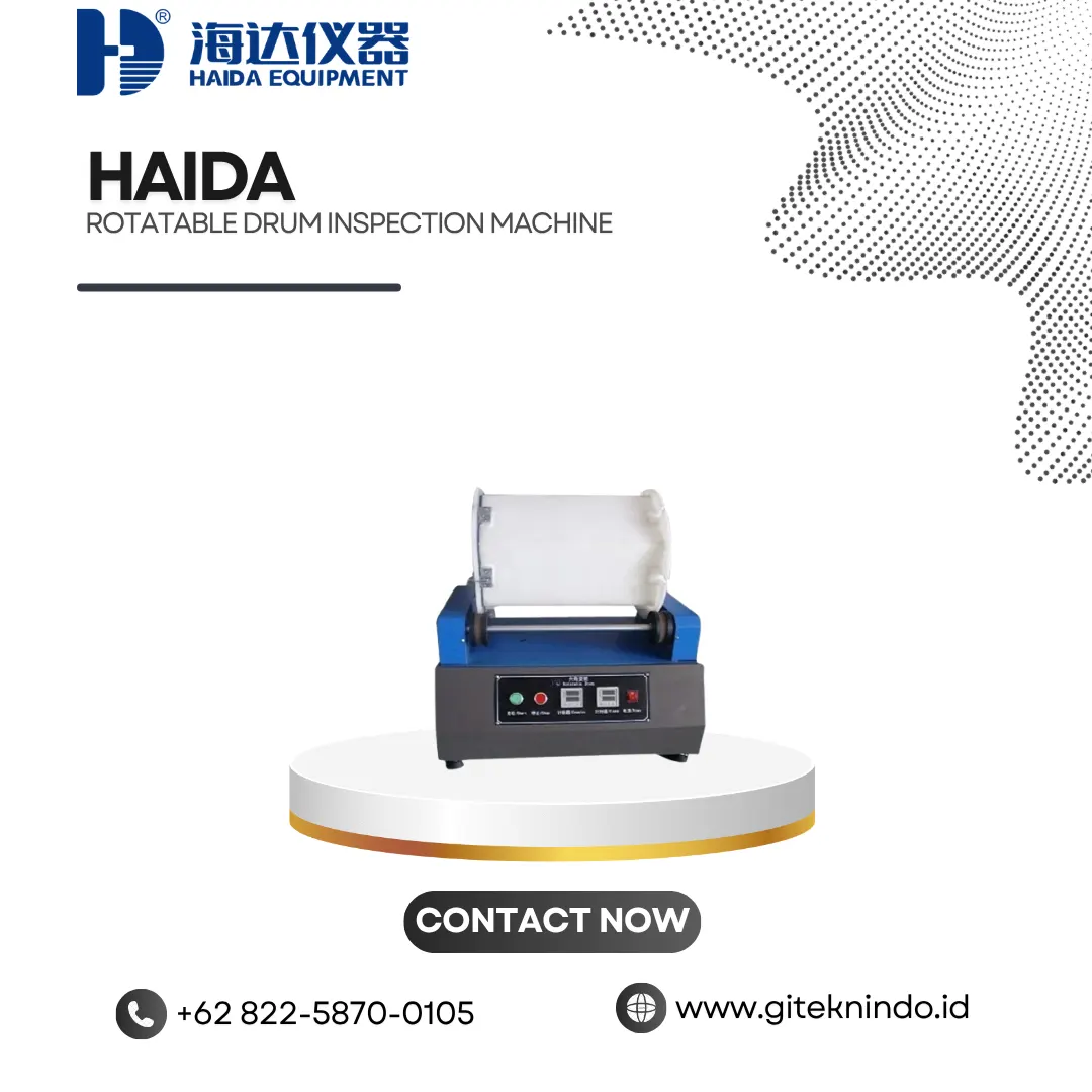 Rotatable Drum Inspection Machine untuk Uji Kemasan | Haida