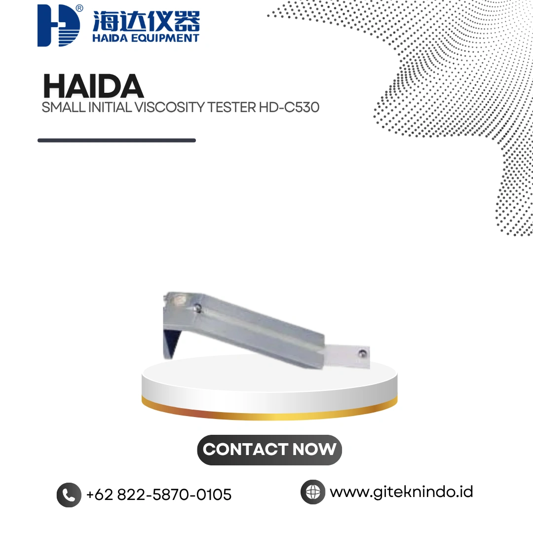 Small Initial Viscosity Tester untuk Uji Kekentalan Awal | Haida HD-C530