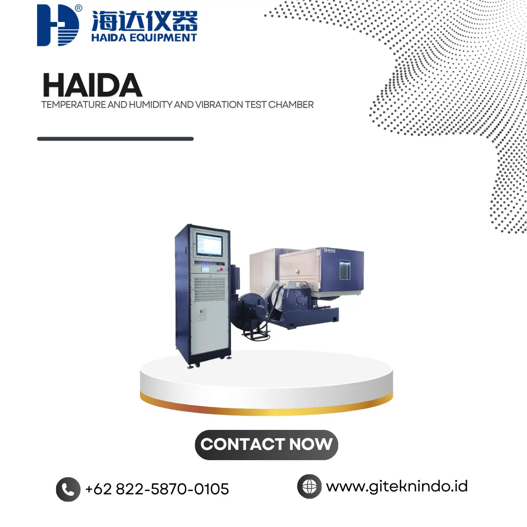 Temperature Humidity Vibration Test Chamber untuk Uji Gabungan | Haida