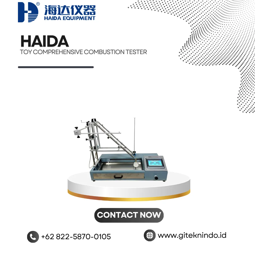 Comprehensive Combustion Tester untuk Uji Bakar Mainan | Haida