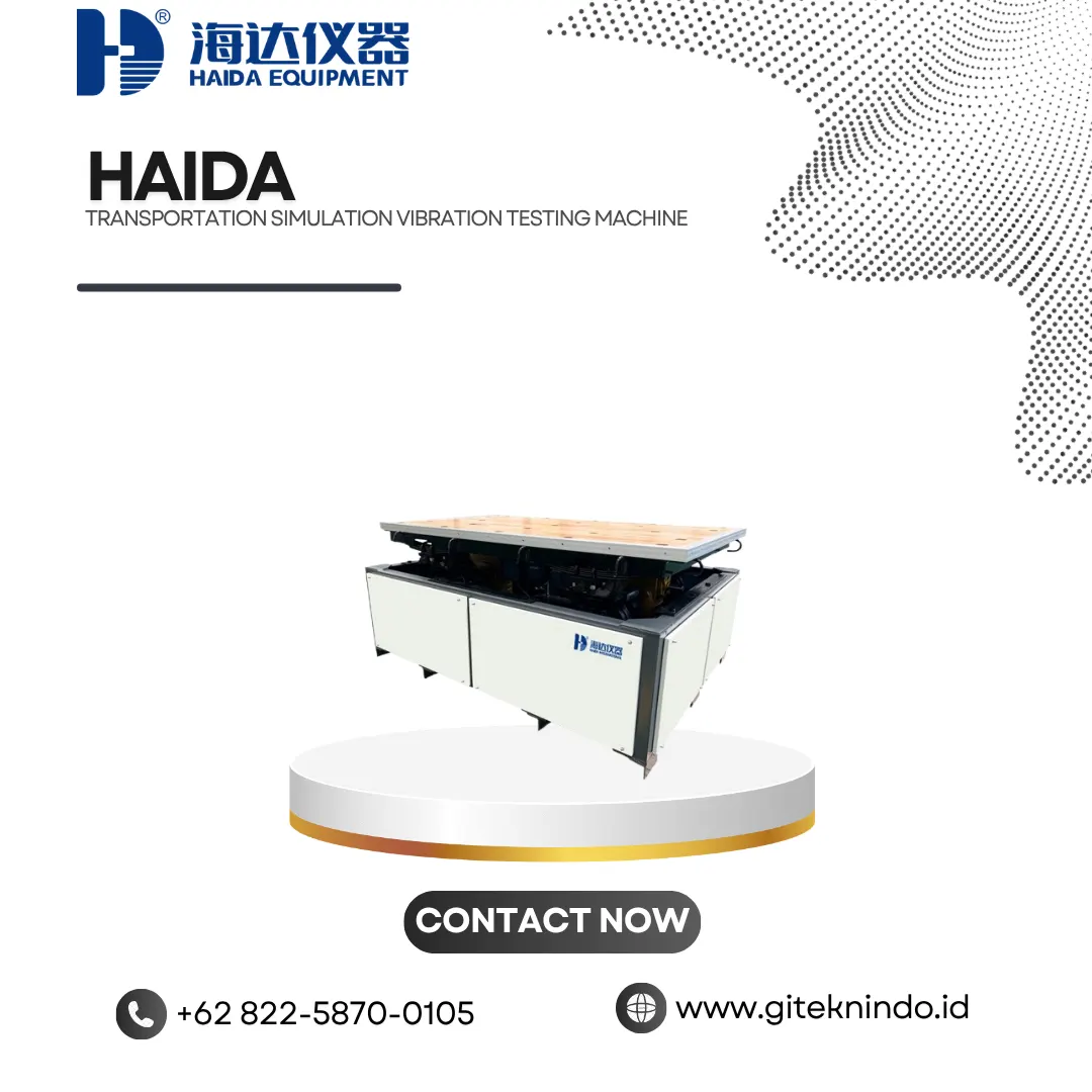 Vibration Testing Machine untuk Simulasi Transportasi | Haida
