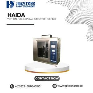 Vertical Flame Spread Tester untuk Rambatan Api Tekstil | Haida