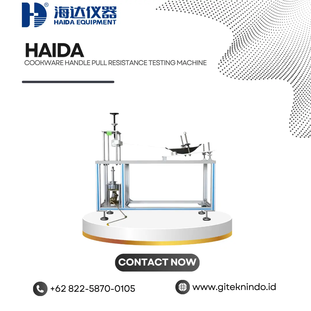 Handle Pull Resistance Testing Machine untuk Alat Masak | Haida