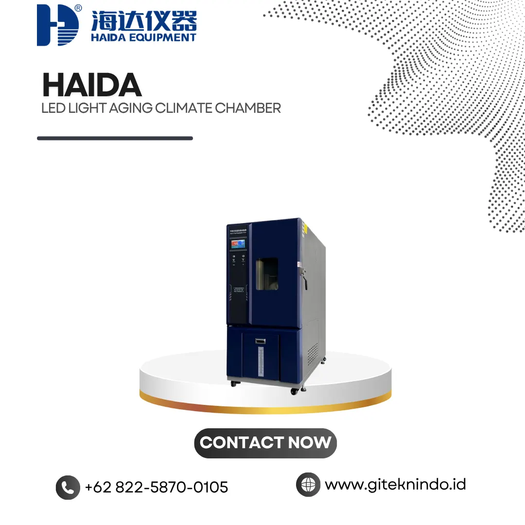 LED Light Aging Climate Chamber untuk Uji Penuaan | Haida