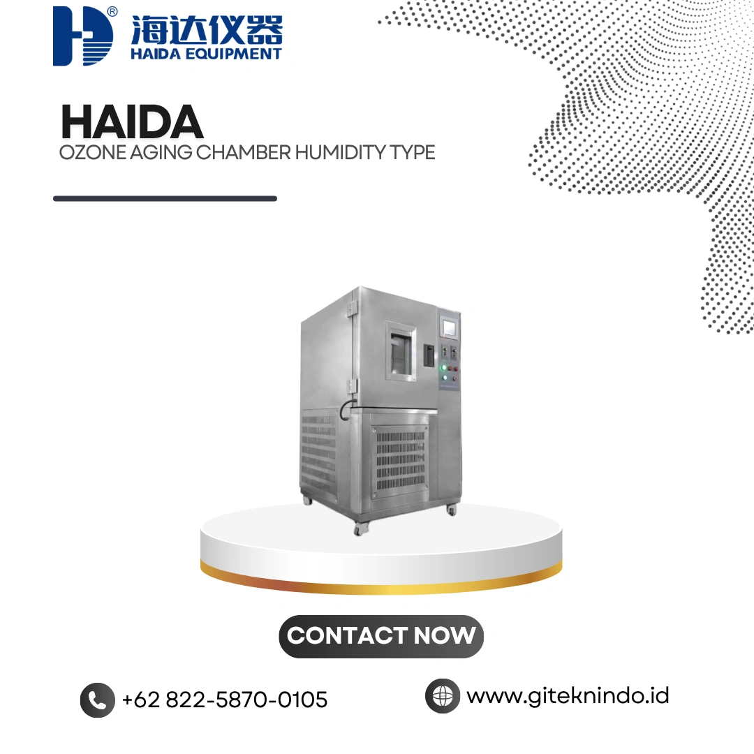 Ozone Aging Chamber Humidity Type untuk Uji Penuaan Karet | Haida Ozone Chamber