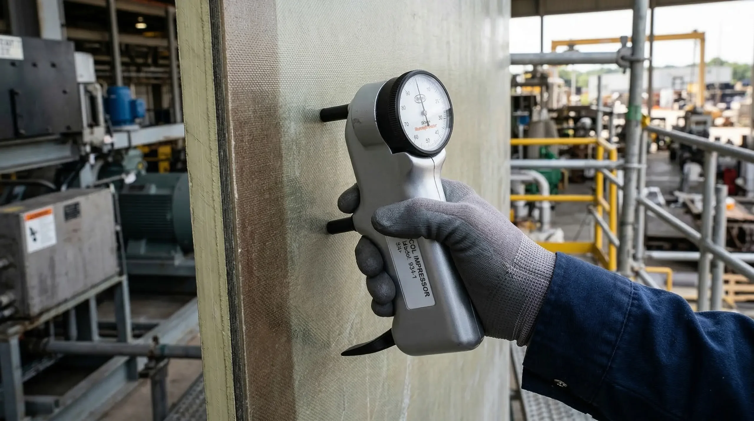 Alat Uji Kekerasan PCWI Barcol Hardness Tester 934-1 Original