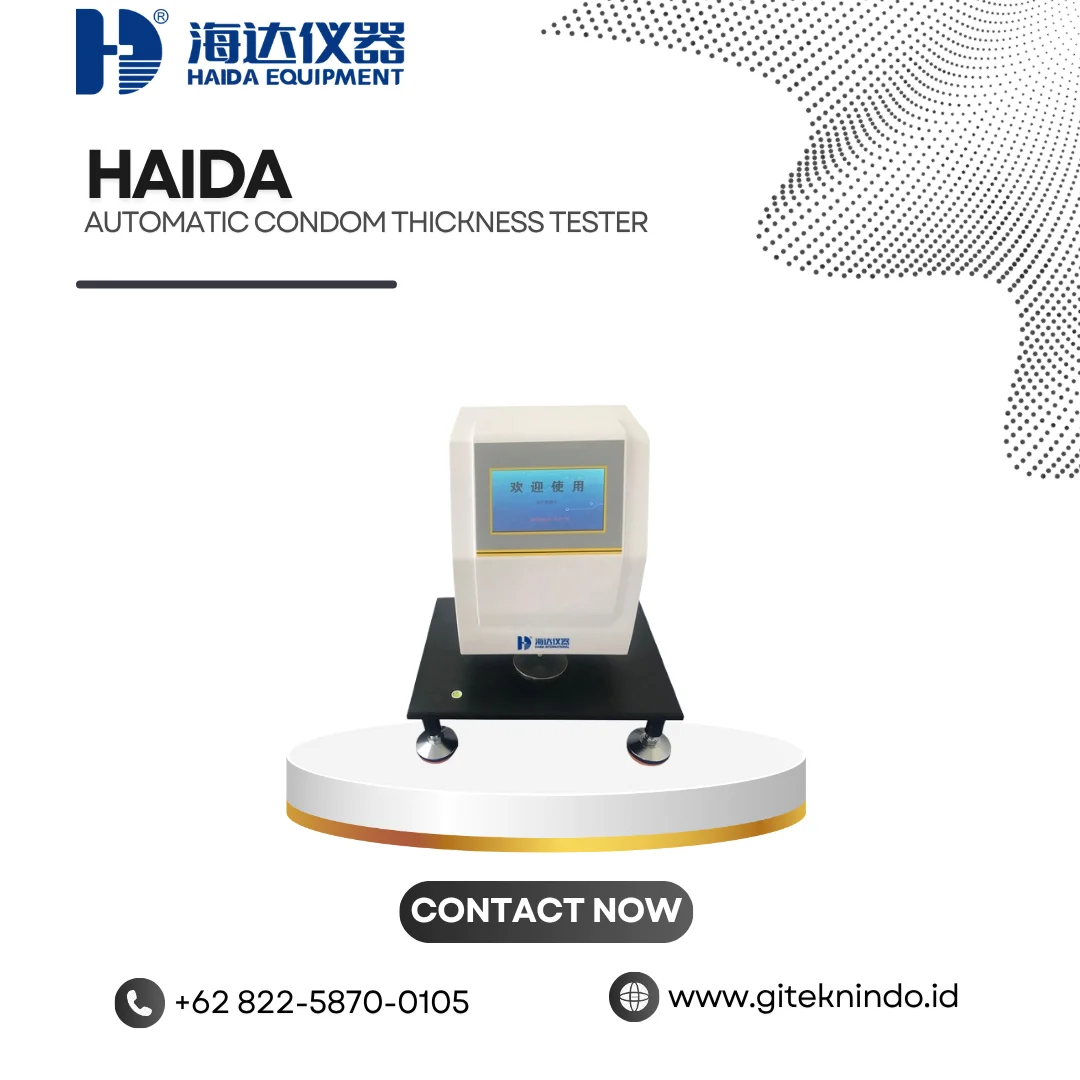 Automatic Condom Thickness Tester untuk Uji Ketebalan | Haida
