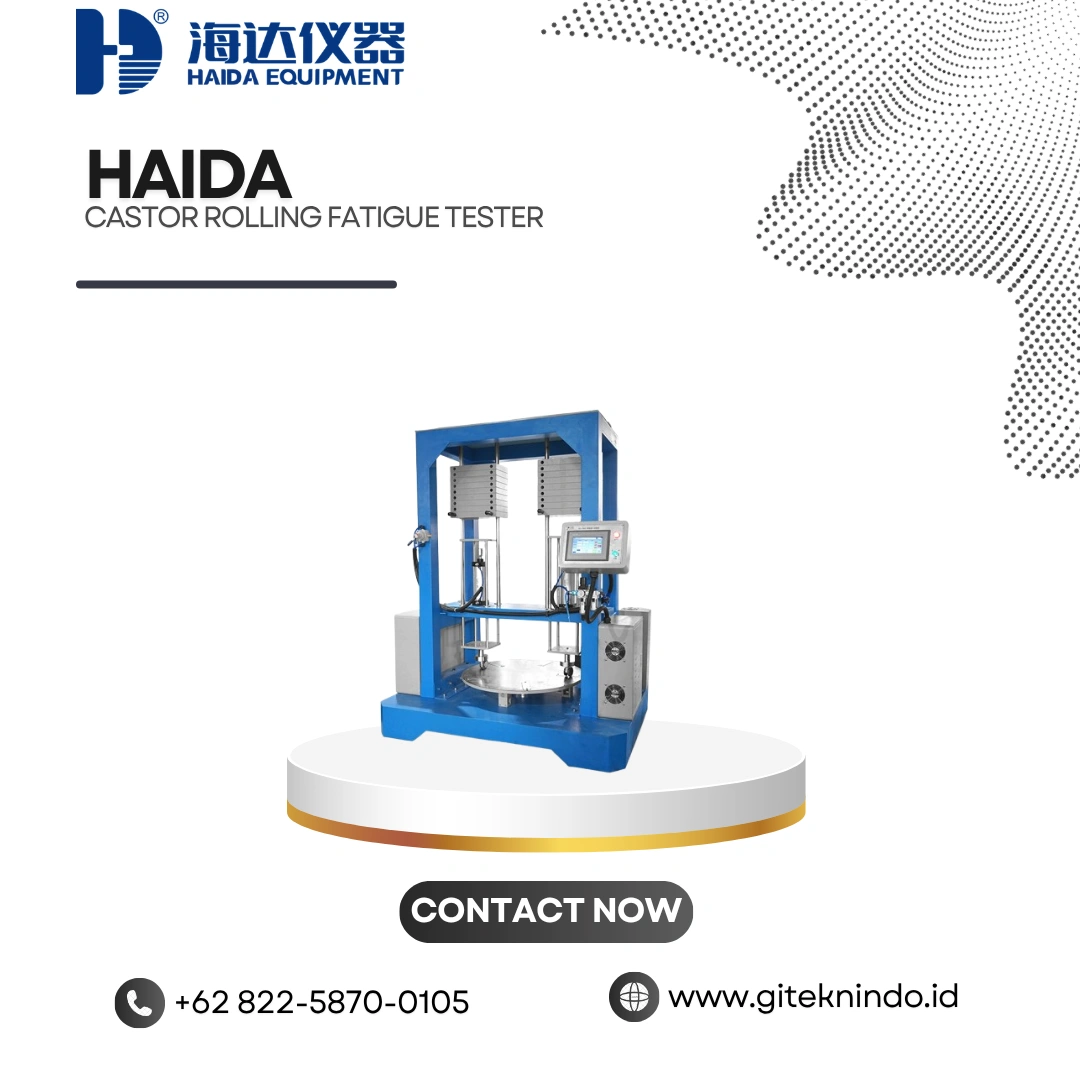 Castor Rolling Fatigue Tester untuk Uji Roda | Haida