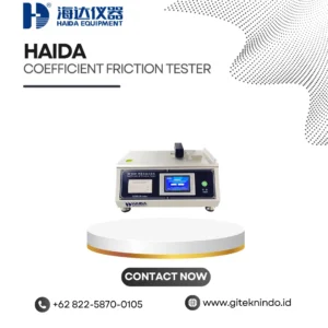 Coefficient Friction Tester untuk Uji Gaya Gesek | Haida