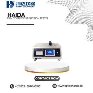 Coefficient Friction Tester untuk Gesekan Film Plastik | Haida