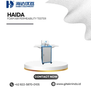 Foam Air Permeability Tester untuk Uji Sirkulasi Udara Busa | Haida