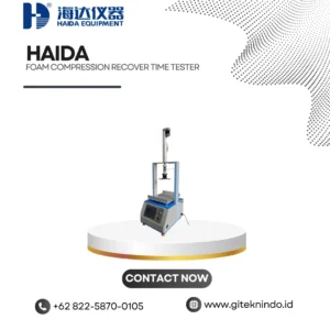 Foam Compression Recover Time Tester untuk Uji Pulih Busa | Haida