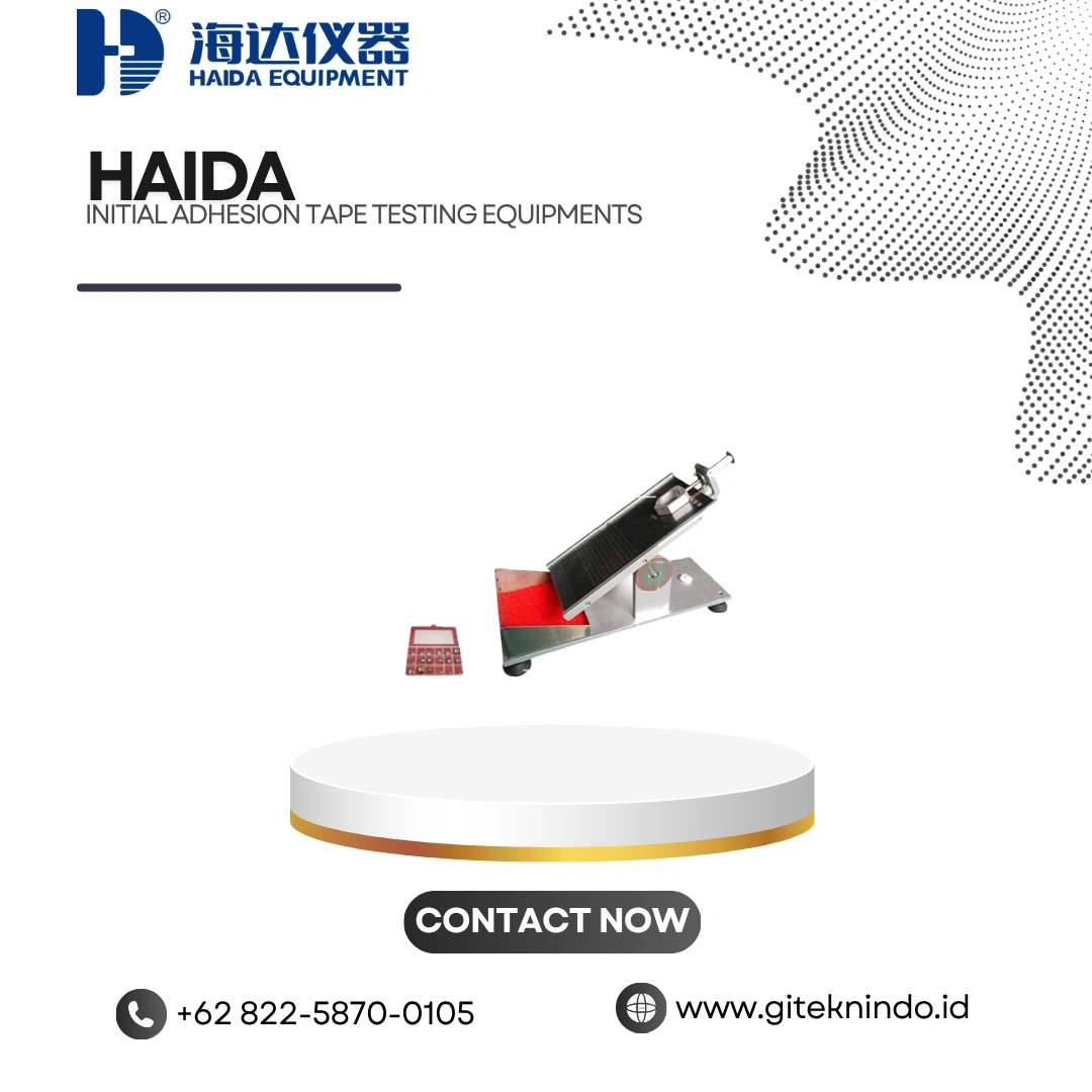 Initial Adhesion Tape Testing Equipment untuk Daya Rekat | Haida