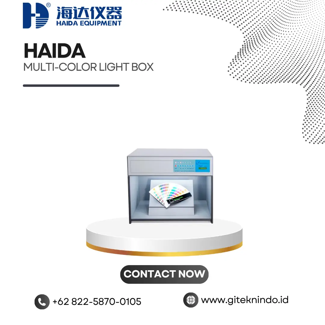 Multi-Color Light Box untuk Evaluasi Warna Visual | Haida