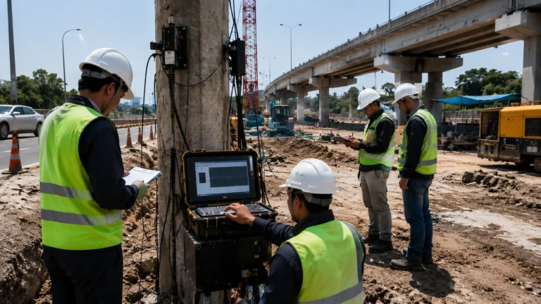 Studi Kasus Uji PDA & Audit Pondasi: Solusi Keandalan Infrastruktur Tol