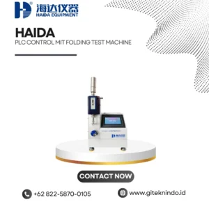 PLC Control MIT Folding Test Machine untuk Uji Lipat Kertas | Haida