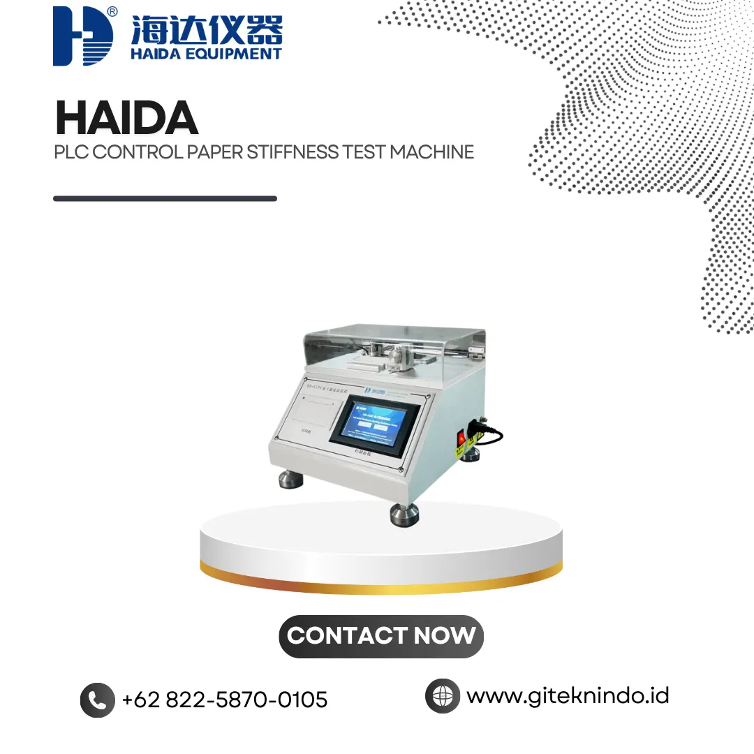 PLC Control Paper Stiffness Test Machine | Haida