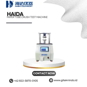 Paper Tube Crush Test Machine untuk Uji Tekan Tabung Kertas | Haida