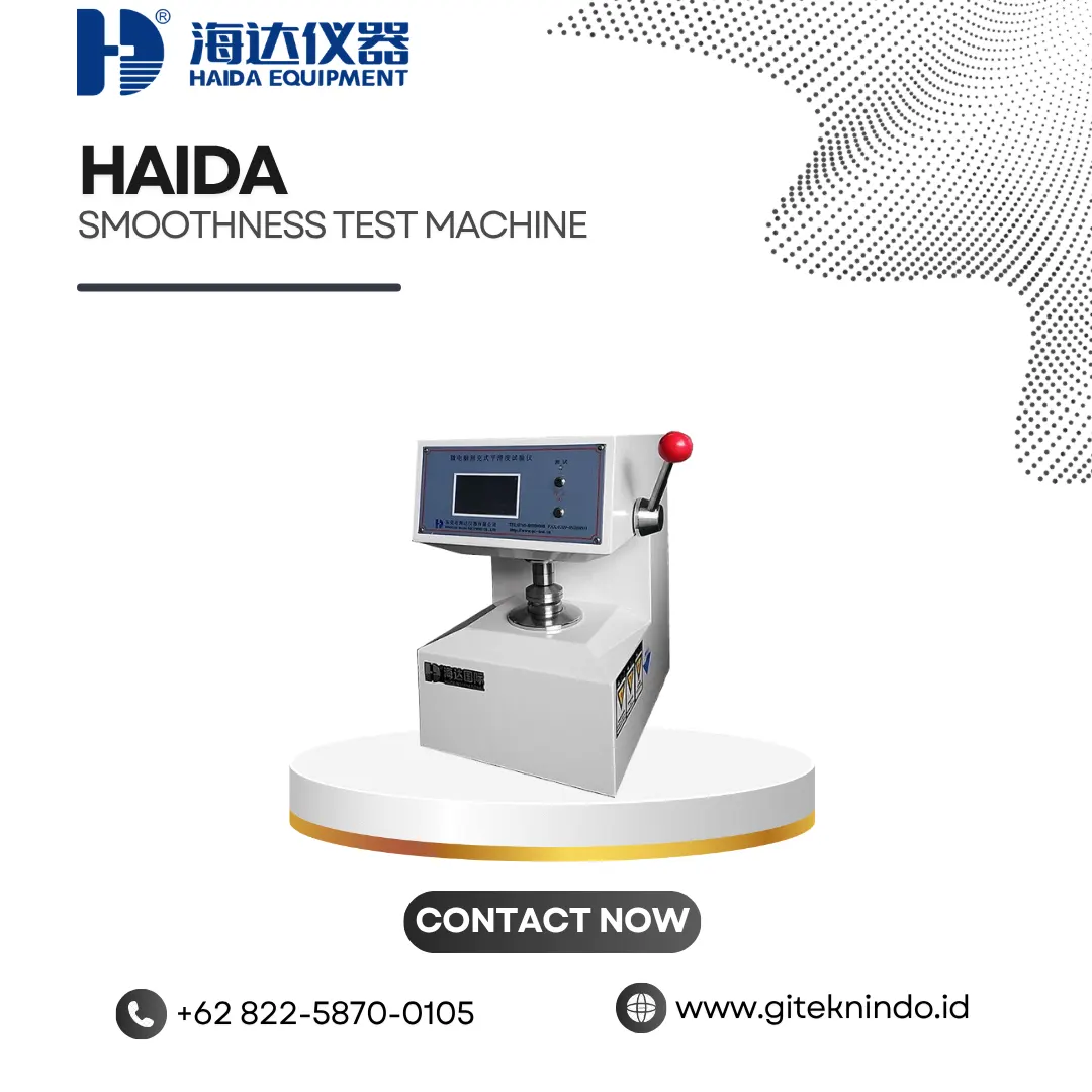 Smoothness Test Machine untuk Uji Kelancaran Permukaan | Haida