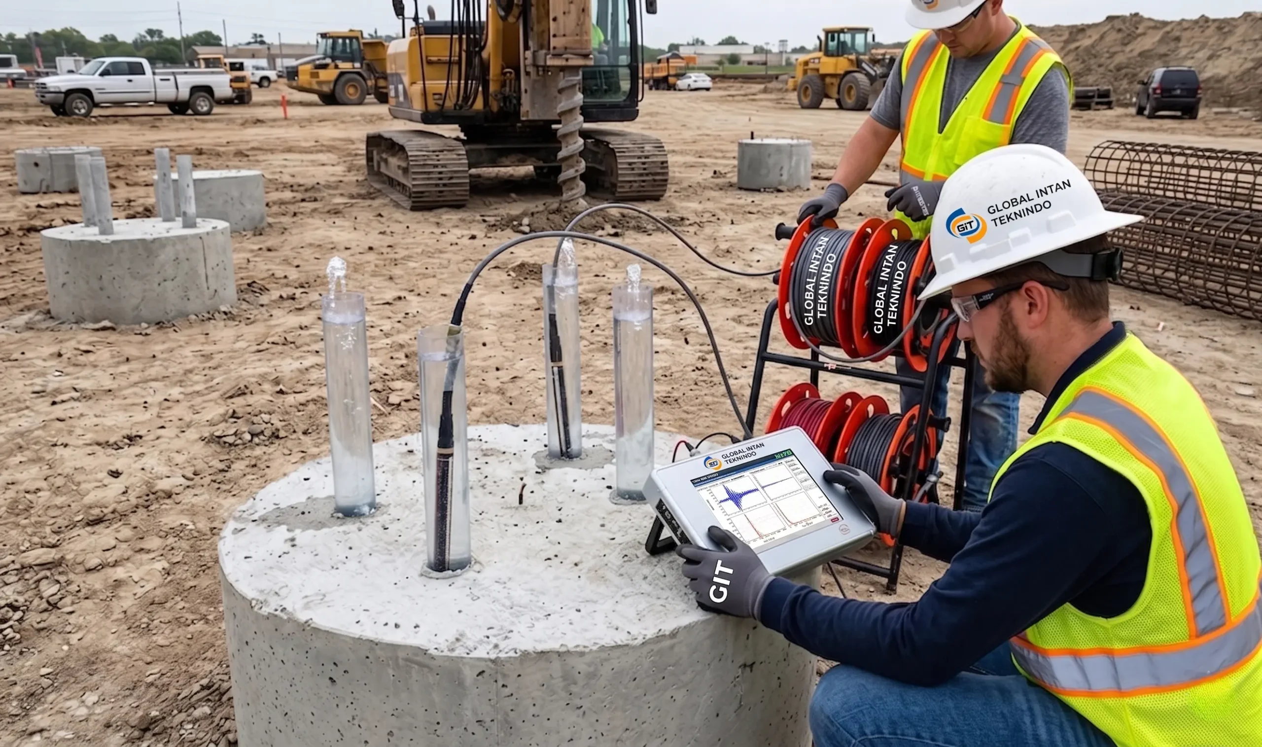 Jasa Crosshole Sonic Logging Test (CSL)