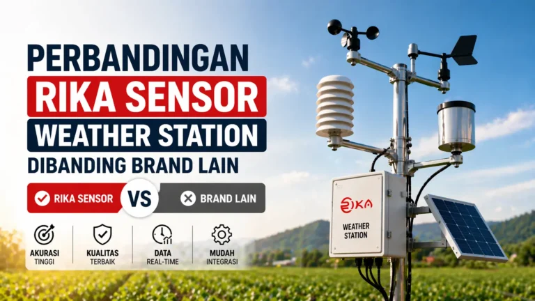Perbandingan Rika Sensor Weather Station Dibanding Brand Lain