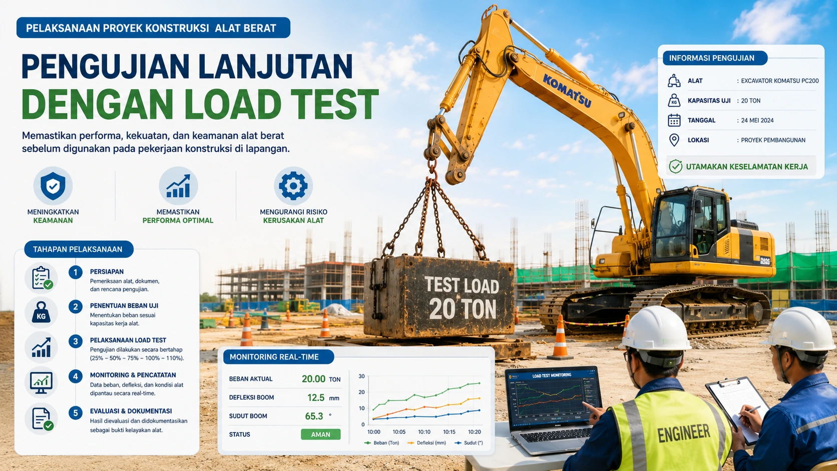 Pelaksanaan Proyek Konstruksi Alat Berat
