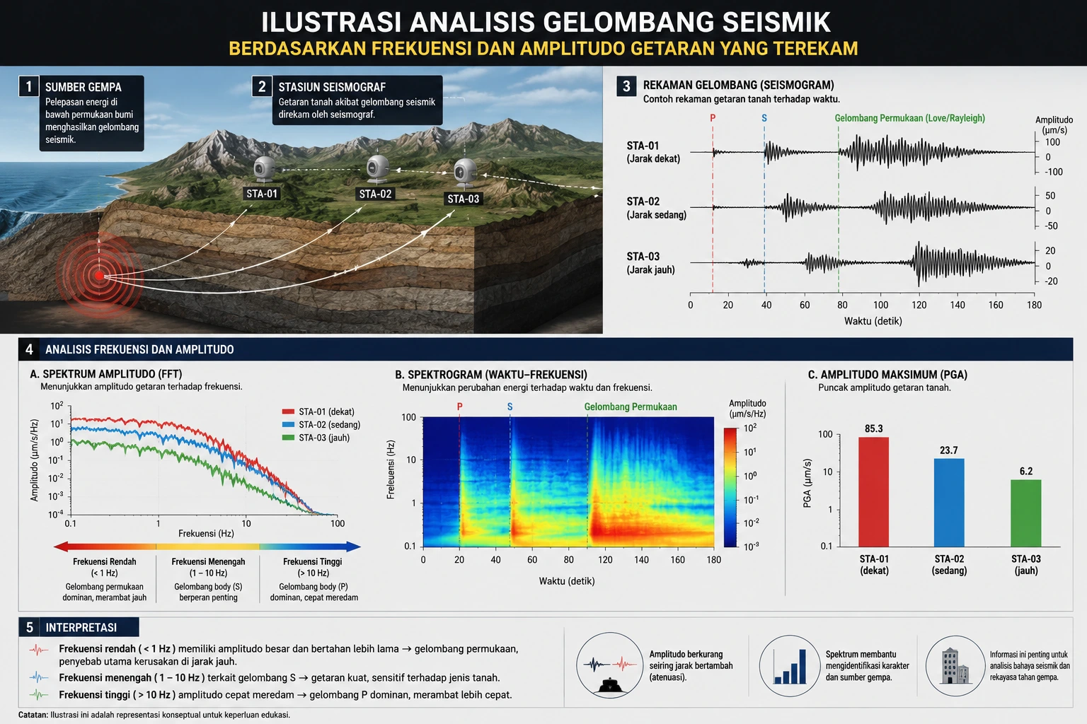 Laboratorium Pemantau Gelombang Seismik