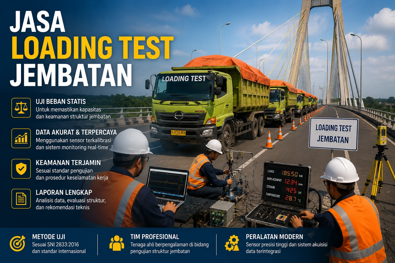 Jasa Loading Test Jembatan
