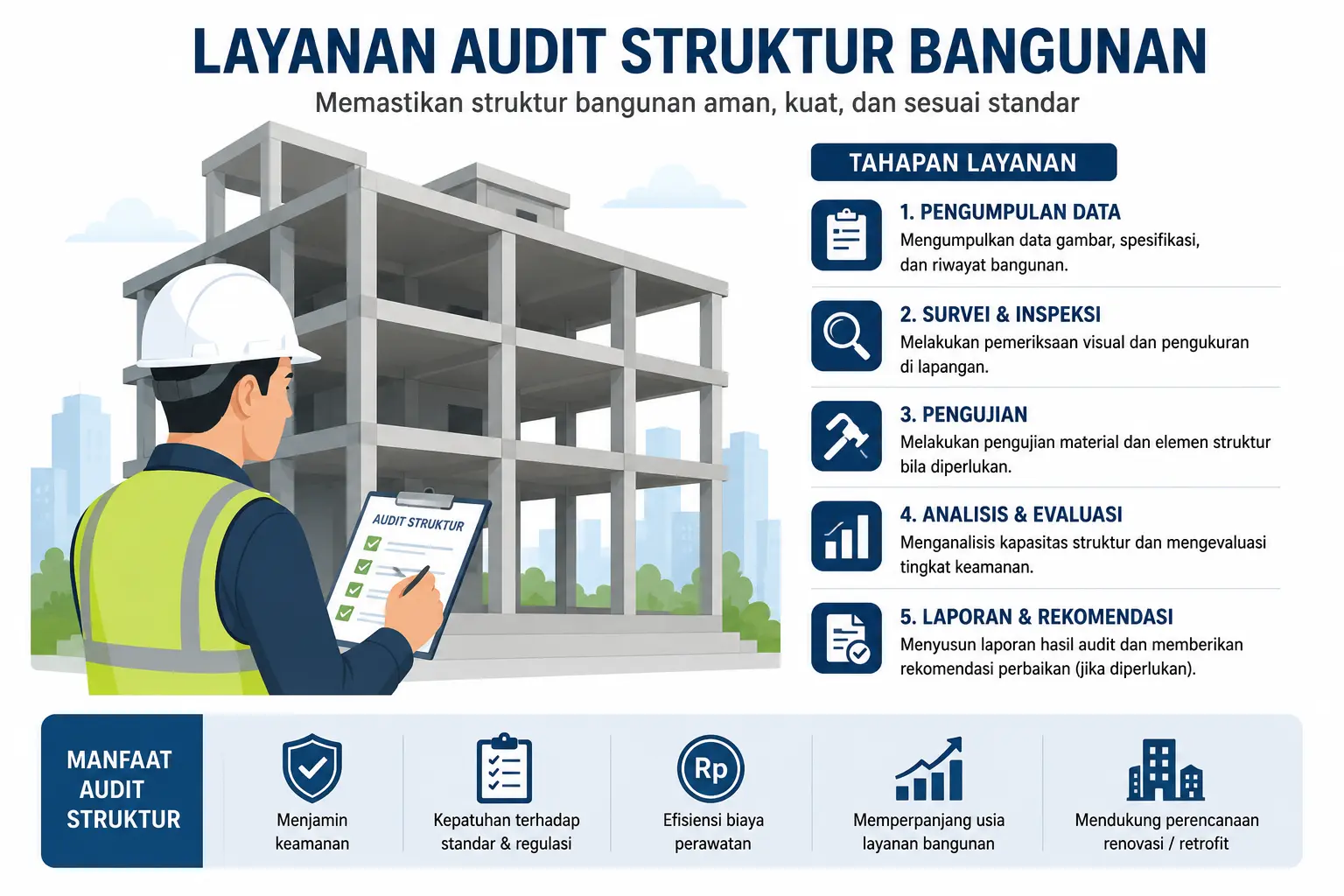 Jasa Audit Struktur Bangunan PT Global Intan Teknindo