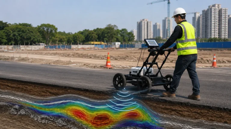 Teknologi Pemetaan Geoteknik Menggunakan GNSS dan Radar (GPR)