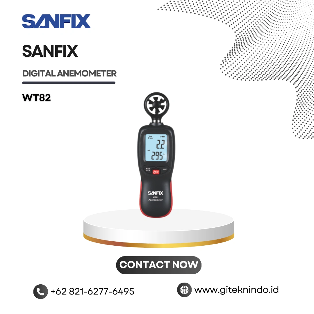 SANFIX Digital Anemometer WT82-WT82B