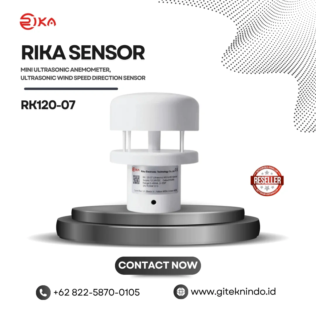 RK120-07 Mini Ultrasonic Anemometer Ultrasonic Wind Speed Direction Sensor