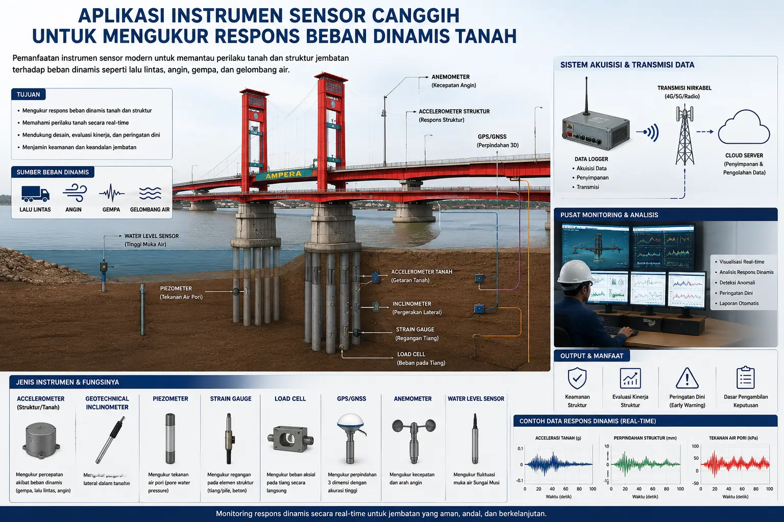 Alat Pengujian Geoteknik dan Dinamik