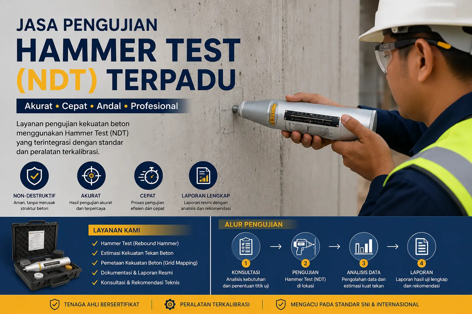 Layanan Jasa NDT Beton