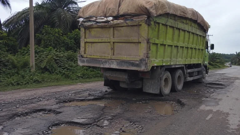Jalan Rusak karena Over Dimension Overload? Ini Peran Penting Timbangan Mobil