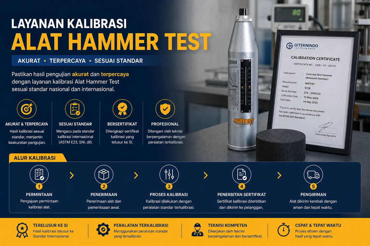 Layanan Kalibrasi Alat Uji Sipil