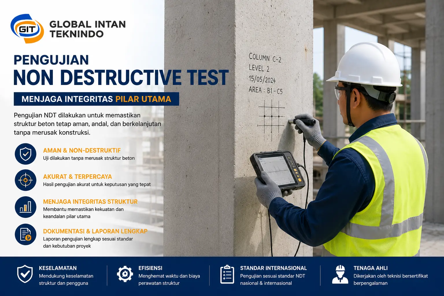 Proses konstruksi bangunan tinggi