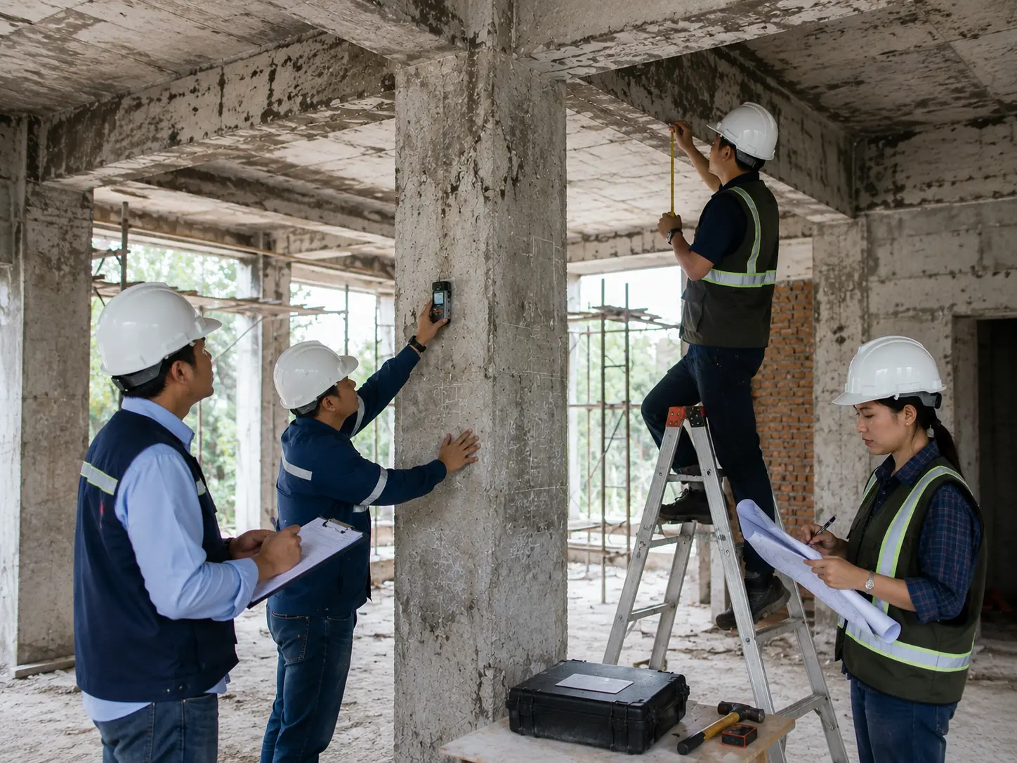 Proses Audit Struktur Bangunan Eksisting