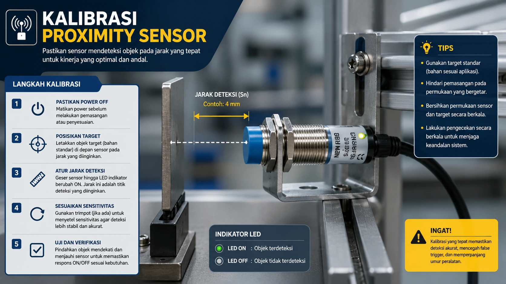 Layanan Jasa Kalibrasi Sensor Otomasi
