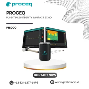 Pundit Pile Integrity & Impact Echo PI8000 Proceq