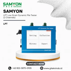SAMYON LPT Low Strain Dynamic Pile Tester (2 Channels)
